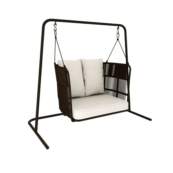 DOUBLE SEATER SWING WITH CUSHIONS