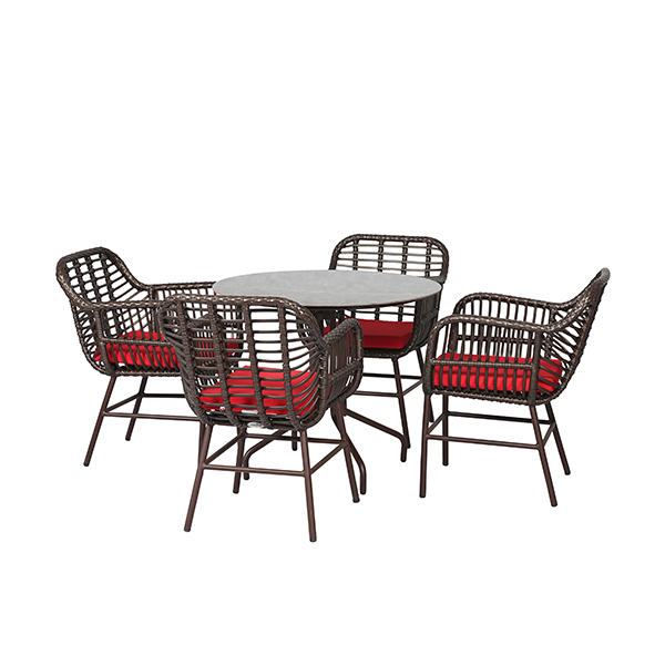 OUTDOOR DINING CHAIR WITH CUSHION
